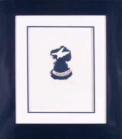Georges Braque signed and numbered lithograph, 1960 'Le Tir a l'Arc'