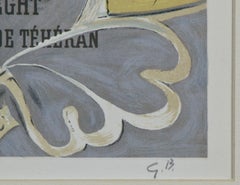 Georges Braque Signed Lithograph 6 1/2"x9" "Galerie Maeght 1952"