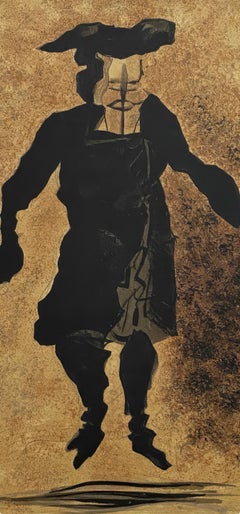 Georges Braque, Costume Design, Tartuffe, from Views of Paris, 1963