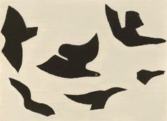 Georges Braque, Untitled, from Birds, Saint-John Perse, 1966 (after)