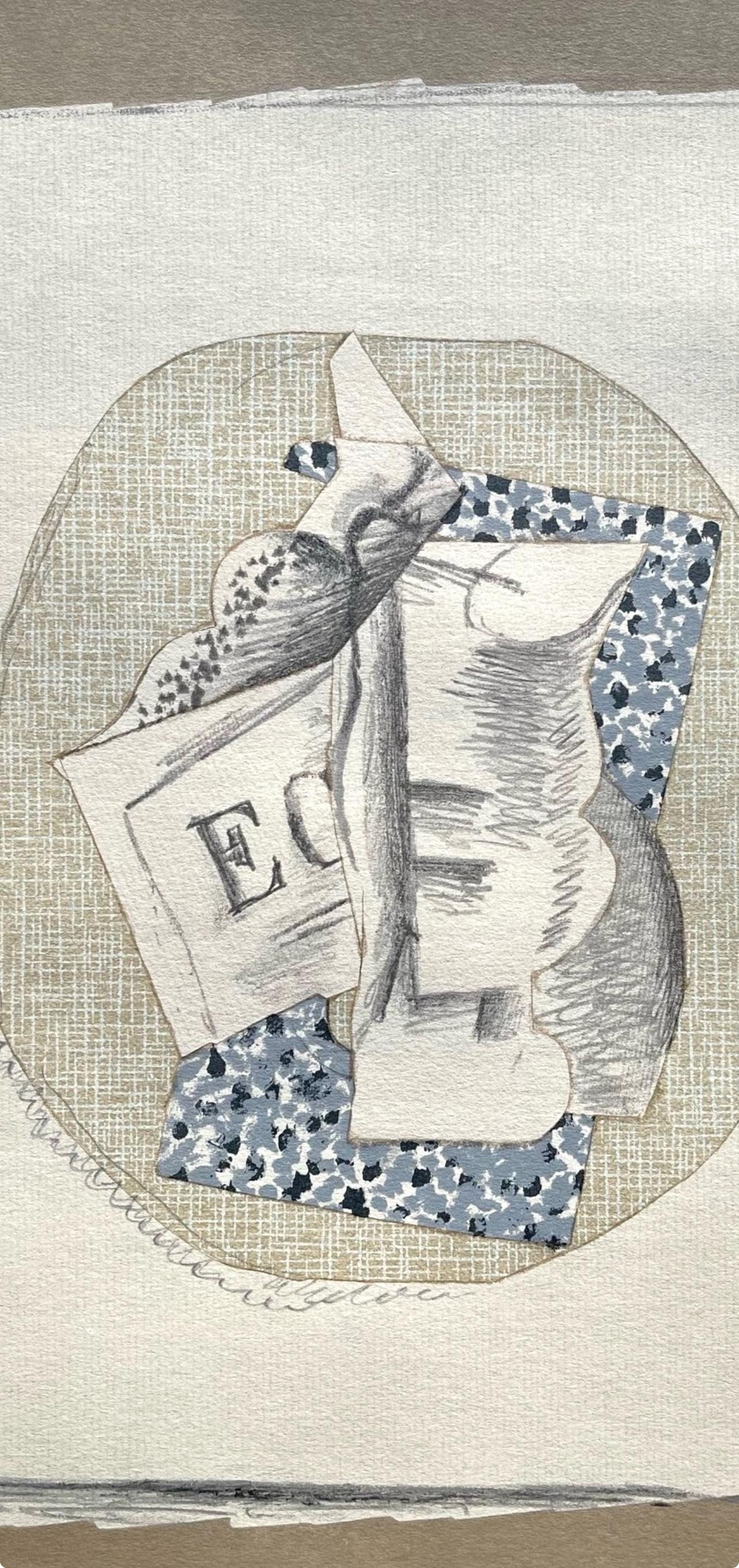 Georges Braque, Verre et journal (Maeght N°1050), L'édition de tête (after) For Sale 1