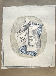 Georges Braque, Verre et journal (Maeght N°1050), L'édition de tête (después) Georges Braque