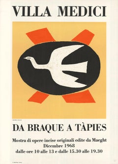 Georges Braque 
Villa Medici
 1968