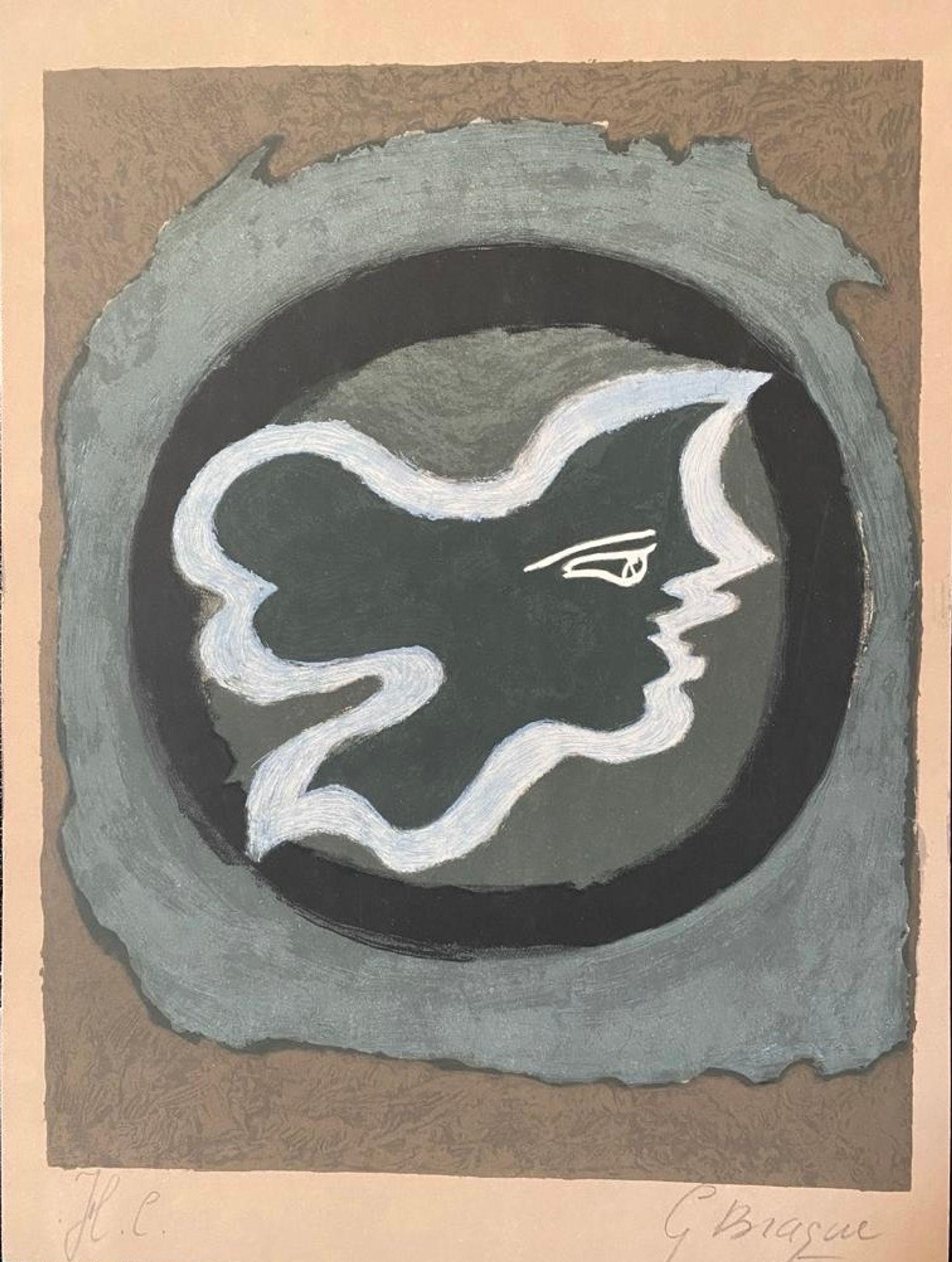 Greek Profile M. 76 – 146 - Print by Georges Braque