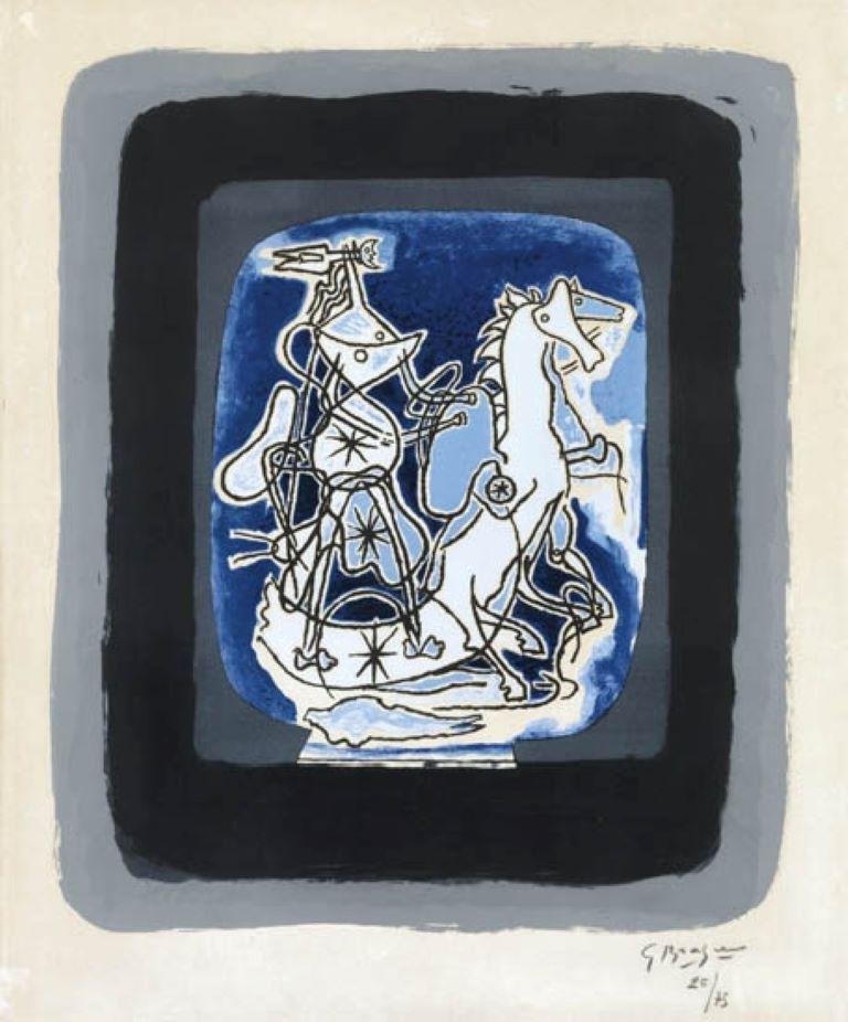 Georges Braque Figurative Print - Hélios V