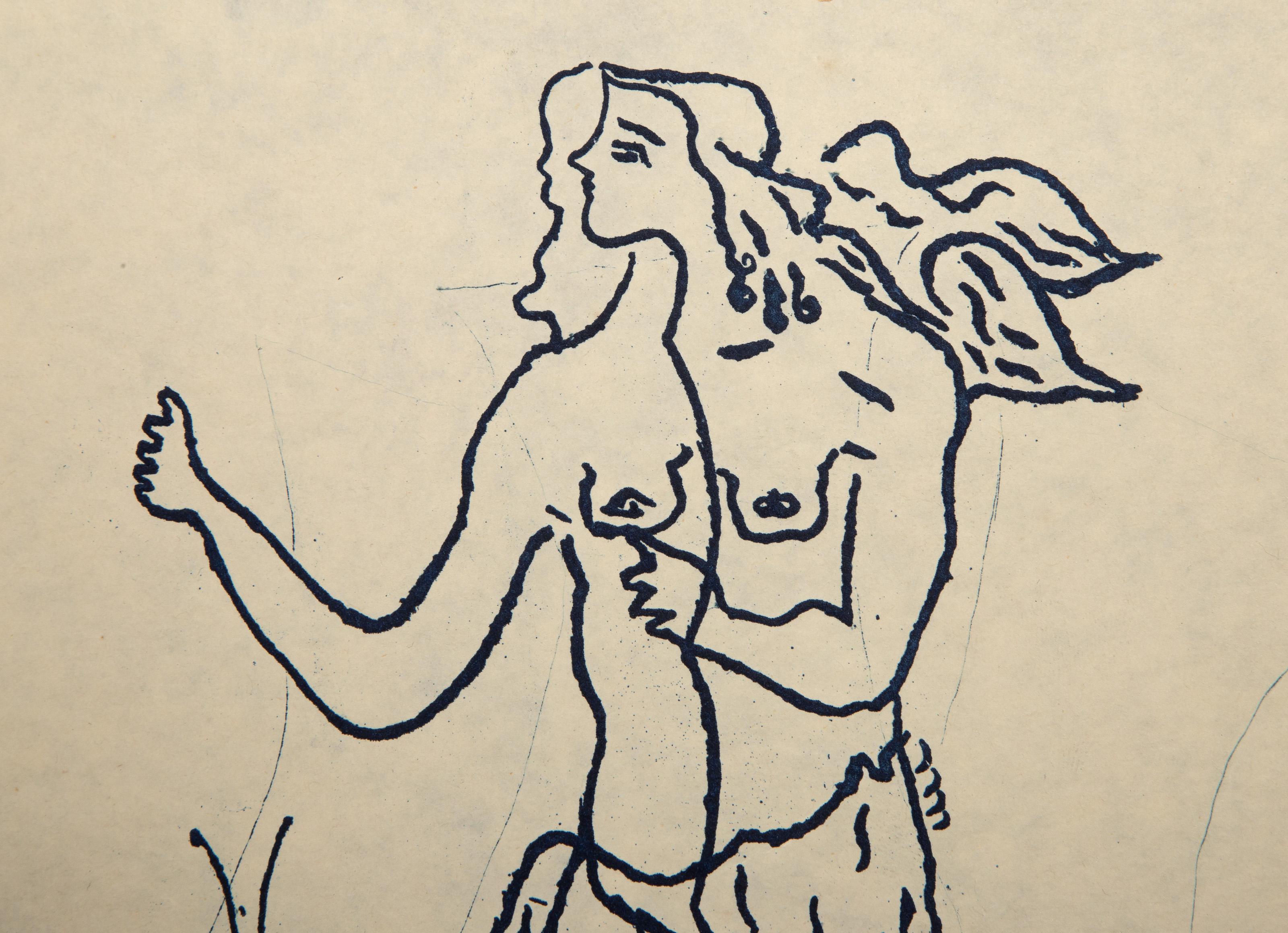 Hestia, Etching by Georges Braque For Sale 1
