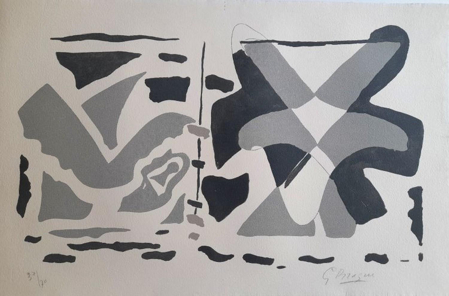Georges Braque Abstract Print - If I Died Over There 