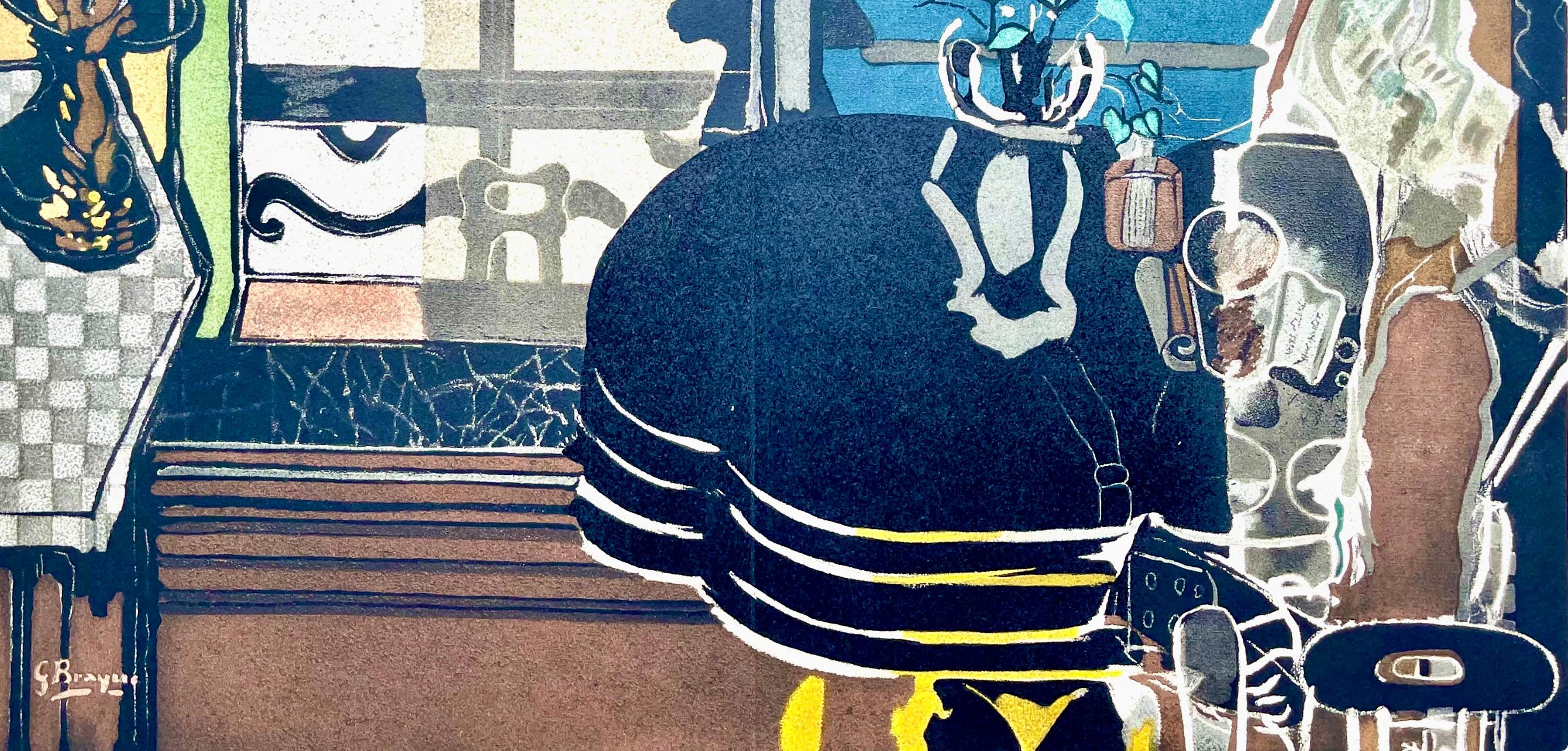 Intérieur a la Table noire, Une Aventure méthodique, Georges Braque For Sale 3