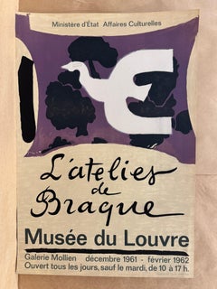 L'atelier- Musee du Louvre after Georges Braque, 1961