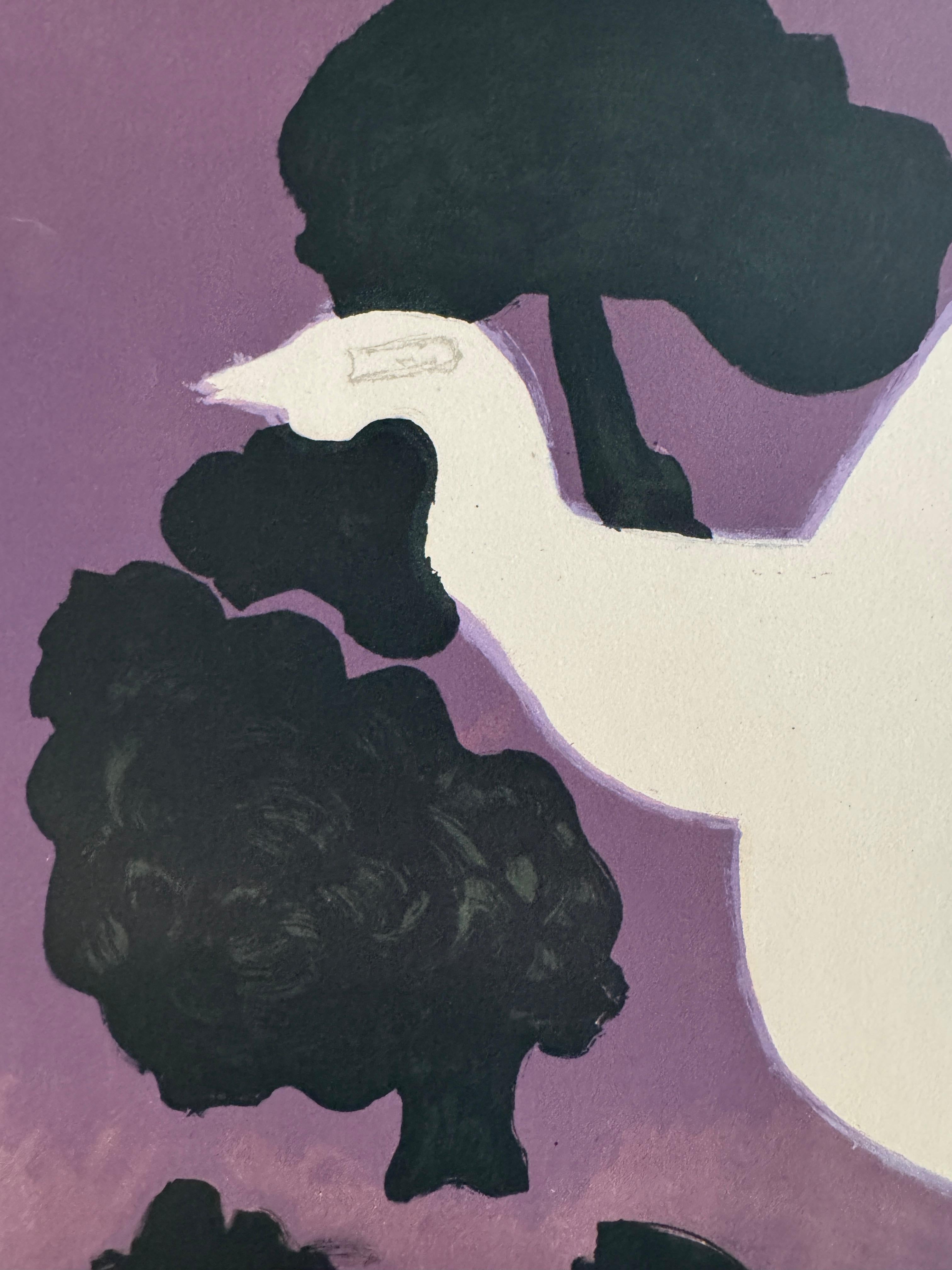 L'atelier- Musée du Louvre d'après Georges Braque, 1961 en vente 2