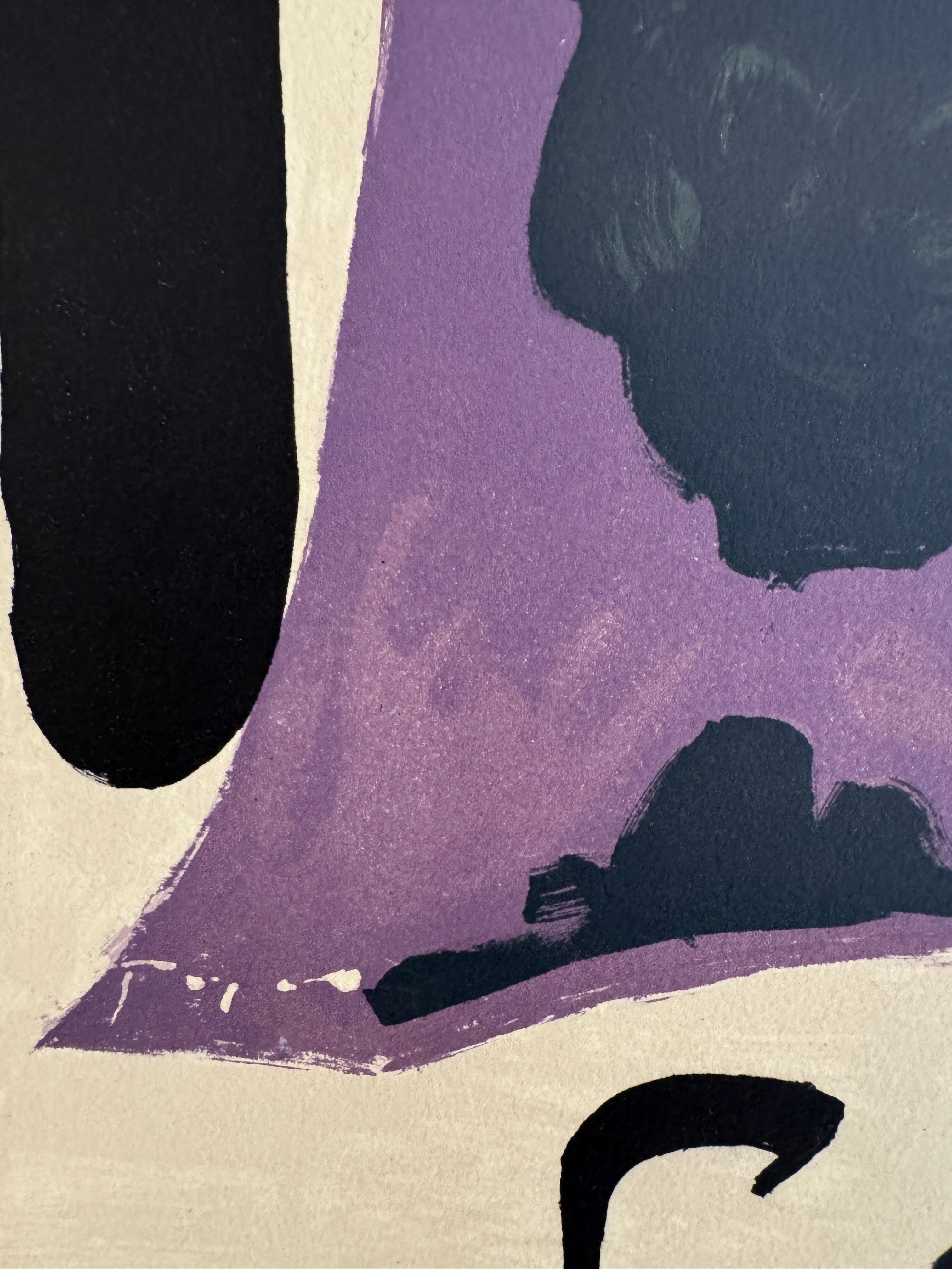 L'atelier- Musée du Louvre d'après Georges Braque, 1961 en vente 3