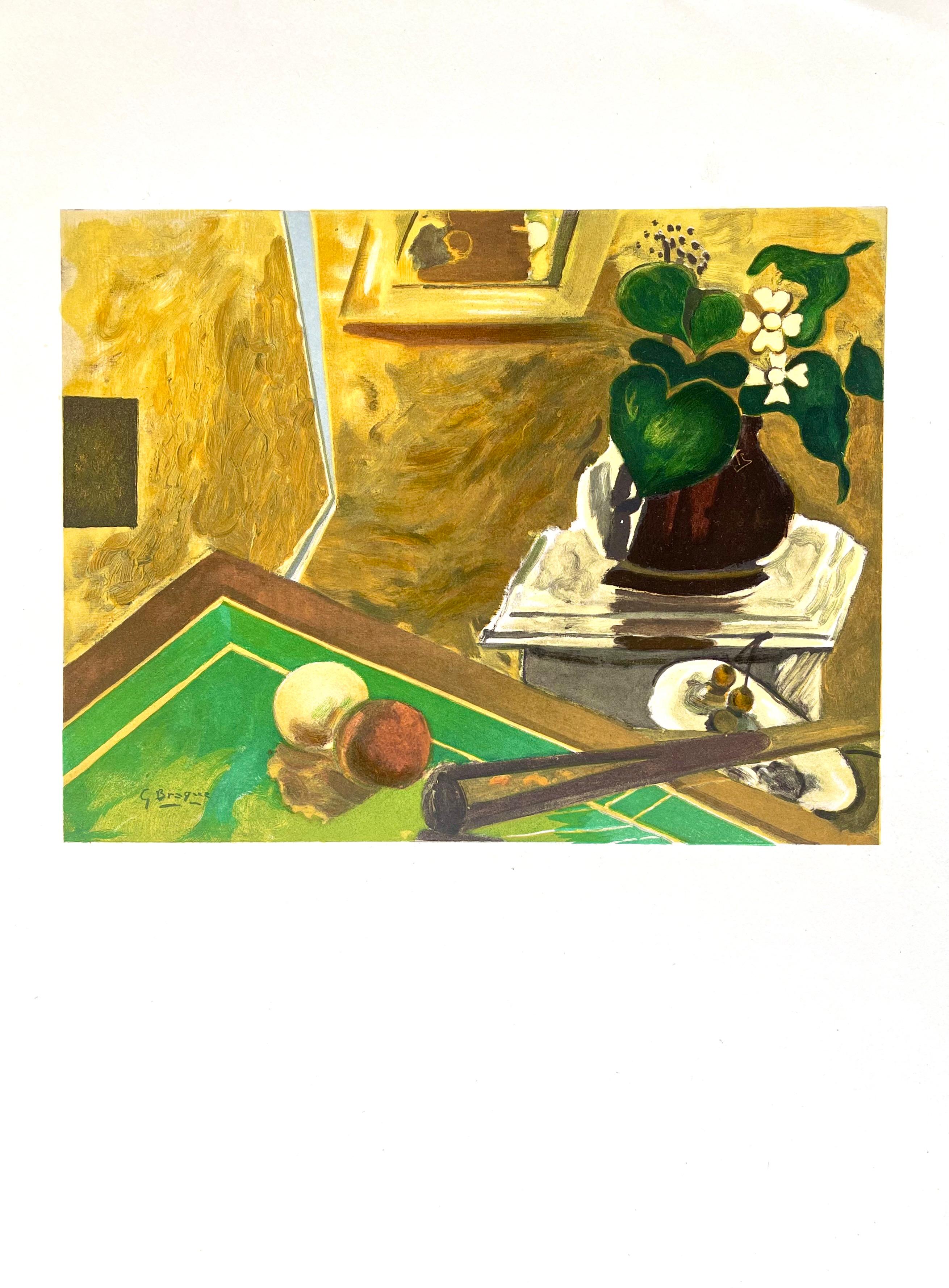 Le billard jaune, Une Aventure méthodique, Georges Braque For Sale 4
