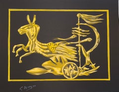 Le Char De Médée - after Georges Braque - Litografía - 1988 - Impresión figurativa