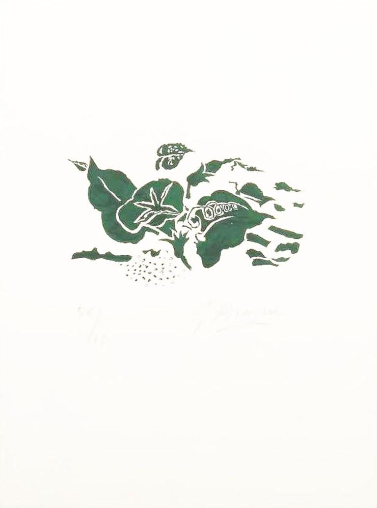 Georges Braque Print - Le liseron vert