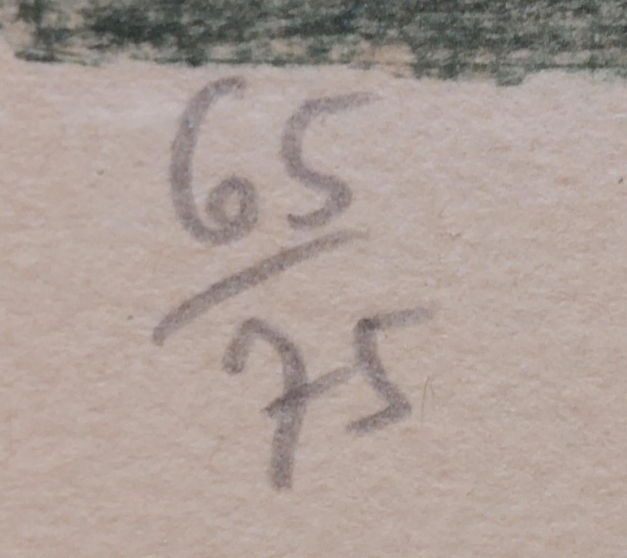 Le Pays total - Print by Georges Braque