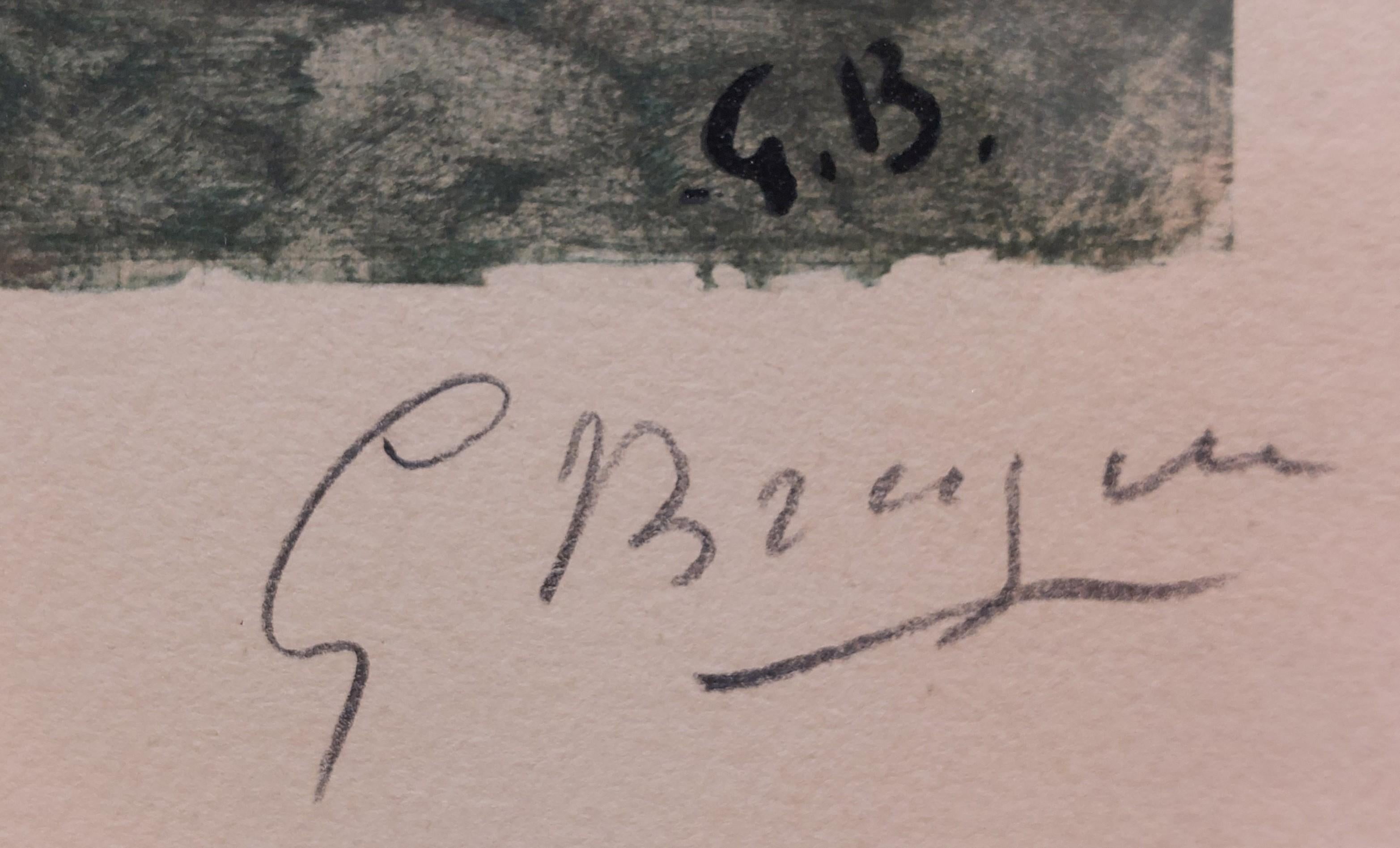 Le Pays total - Abstract Print by Georges Braque