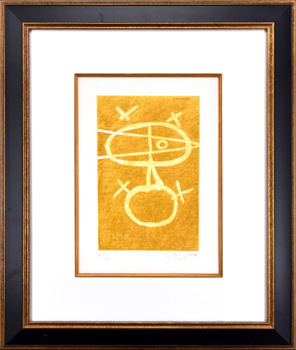 Le Signe, 1954 - Print de Georges Braque
