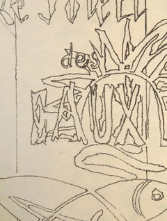 Le Soleil des Eaux II, Litografía de Georges Braque