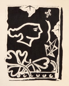 Le Soleil Des Eaux (Vallier 47C), Etching by Georges Braque