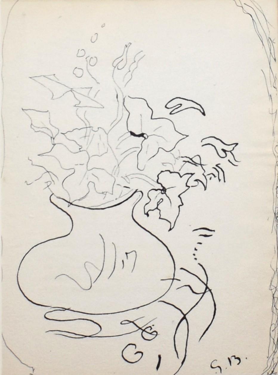 Le Vent des Epines - Print by Georges Braque