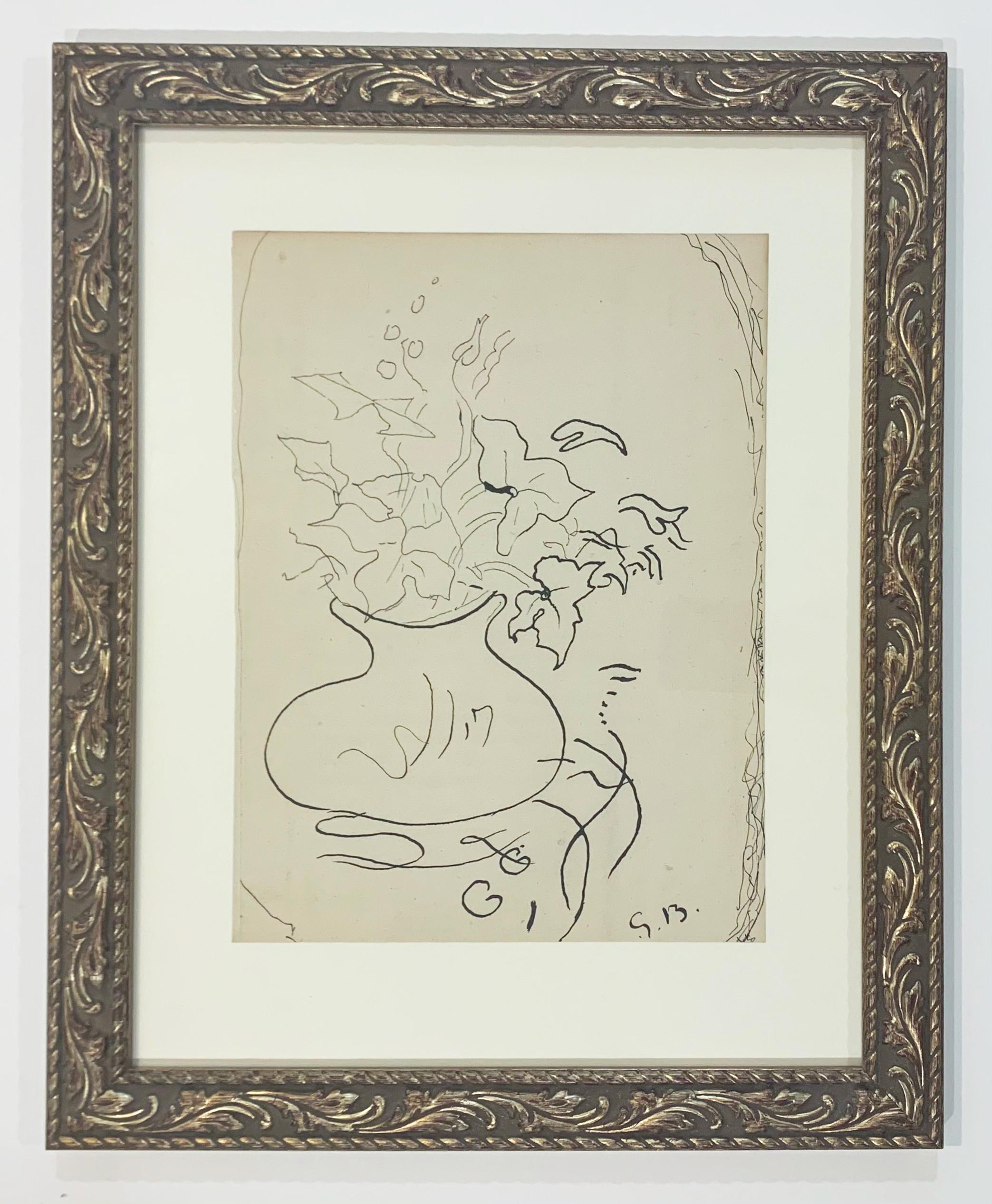 Le Vent des Epines - Print by Georges Braque