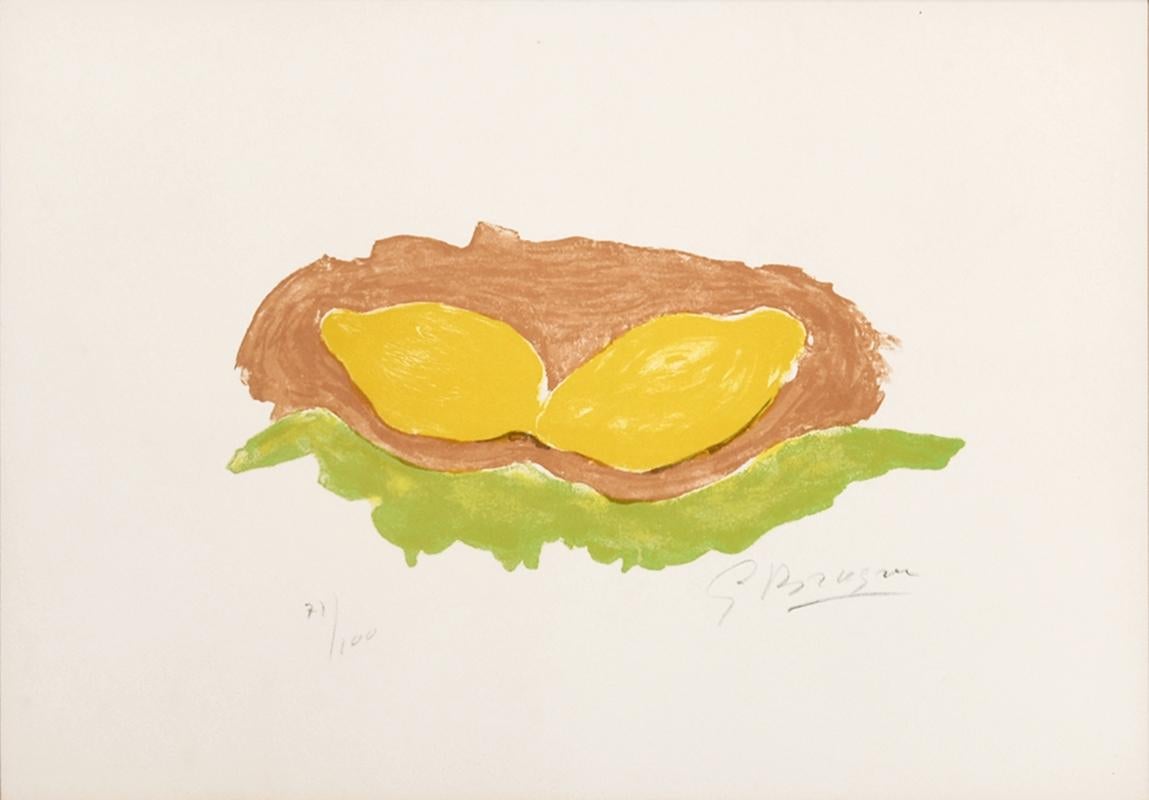 Georges Braque Still-Life Print - Les Citrons (Lemons)