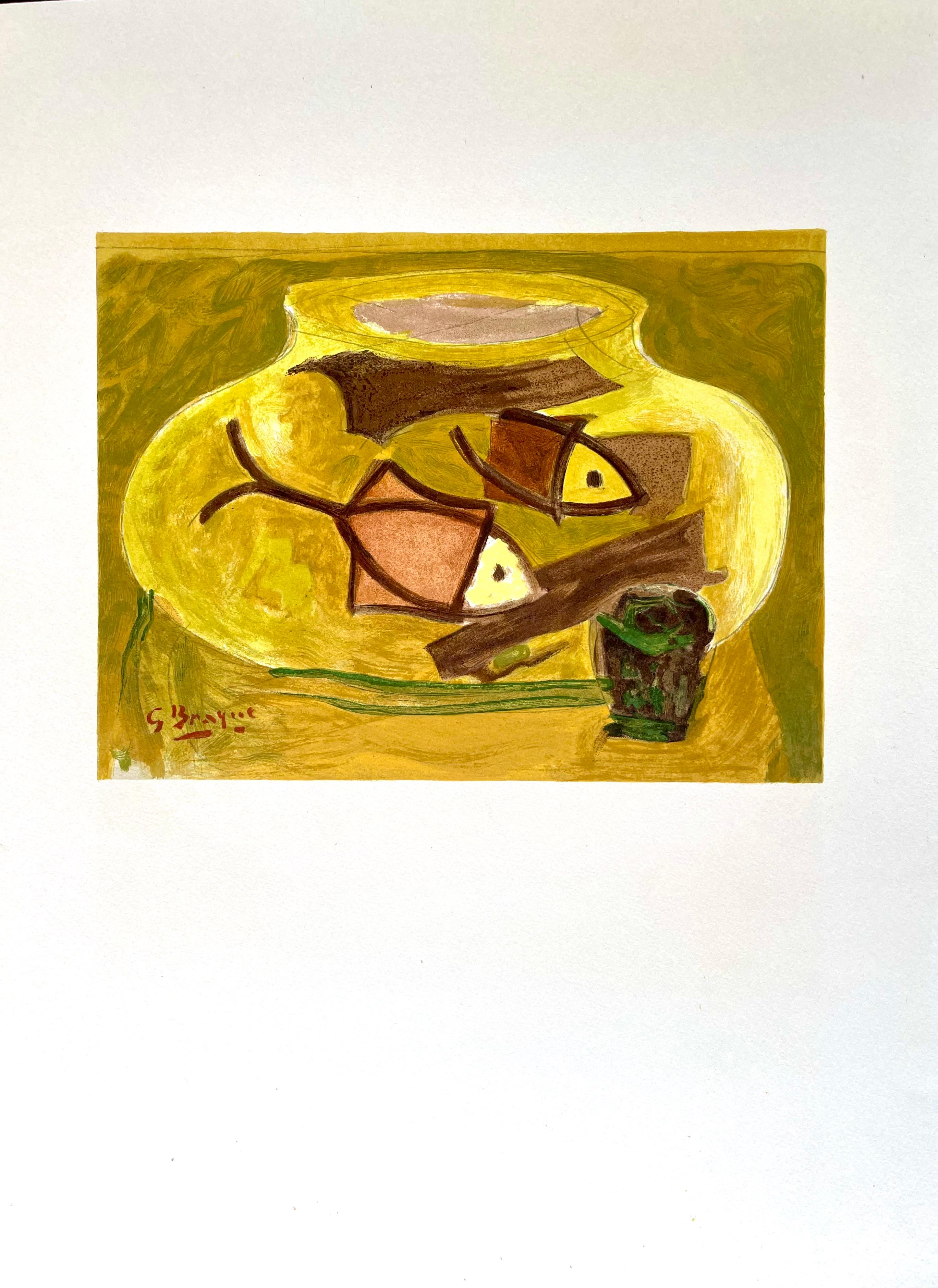 Les poissons rouges, Une Aventure méthodique, Georges Braque For Sale 4