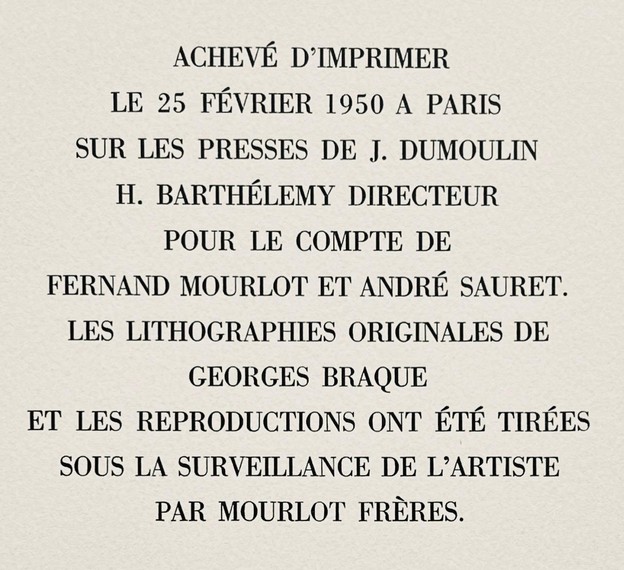 Les poissons rouges, Une Aventure méthodique, Georges Braque in vendita 6