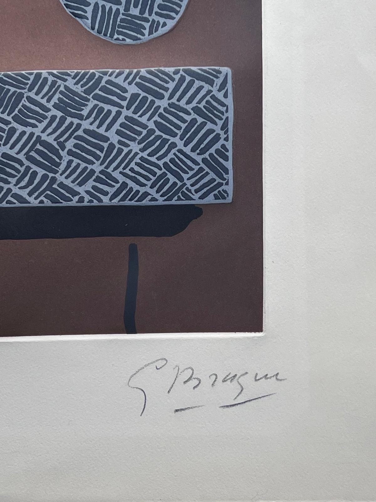 Etching and aquatint, 1961
Handsigned by the artist in pencil and numbered 30/75
Publisher : Maeght (Paris)
Printer : Maeght (Paris)
Catalog : [Vallier 166, p.235]
75.00 cm. x 56.50 cm.  29.53 in. x 22.24 in. (paper)
58.50 cm. x 40.50 cm.  23.03 in.