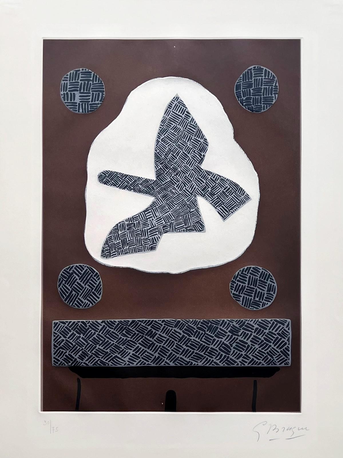 Georges Braque Abstract Print - L'oiseau de passage