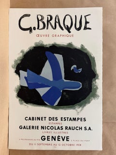 L'Oiseau des forêts - Galerie Nicolas Rauch after Georges Braque, 1958
