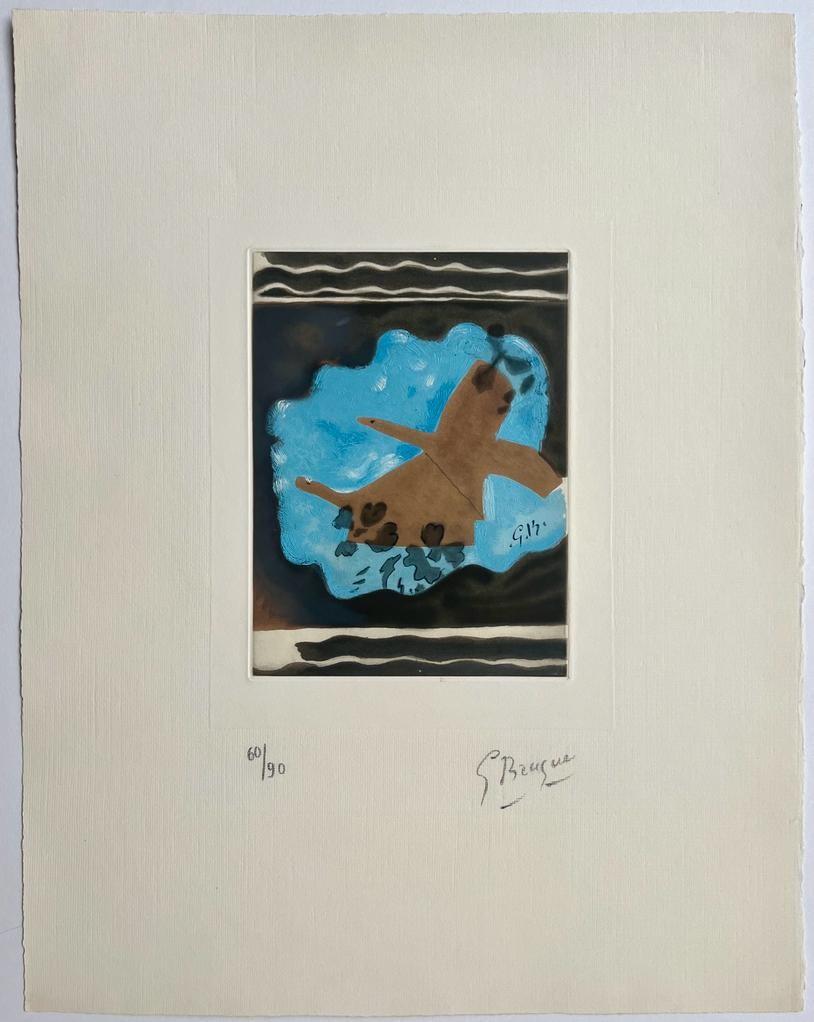 Georges Braque Abstract Print - Migration 