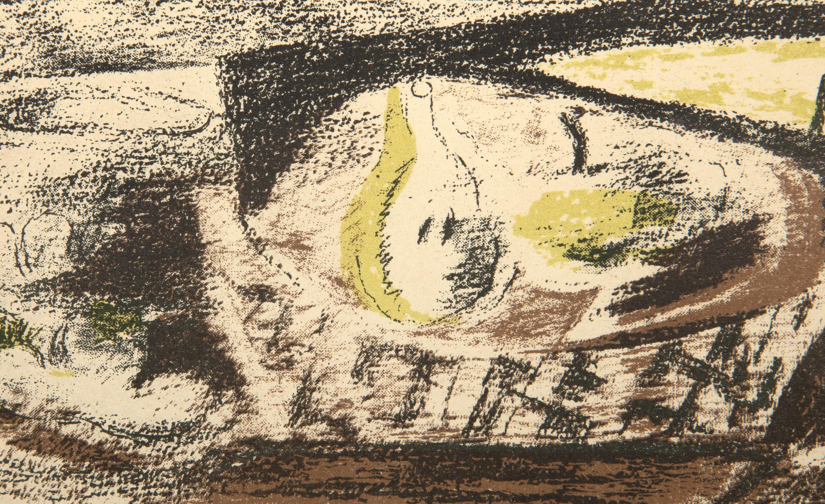 Nature Morte III, Litografía offset moderna de Georges Braque en venta 2