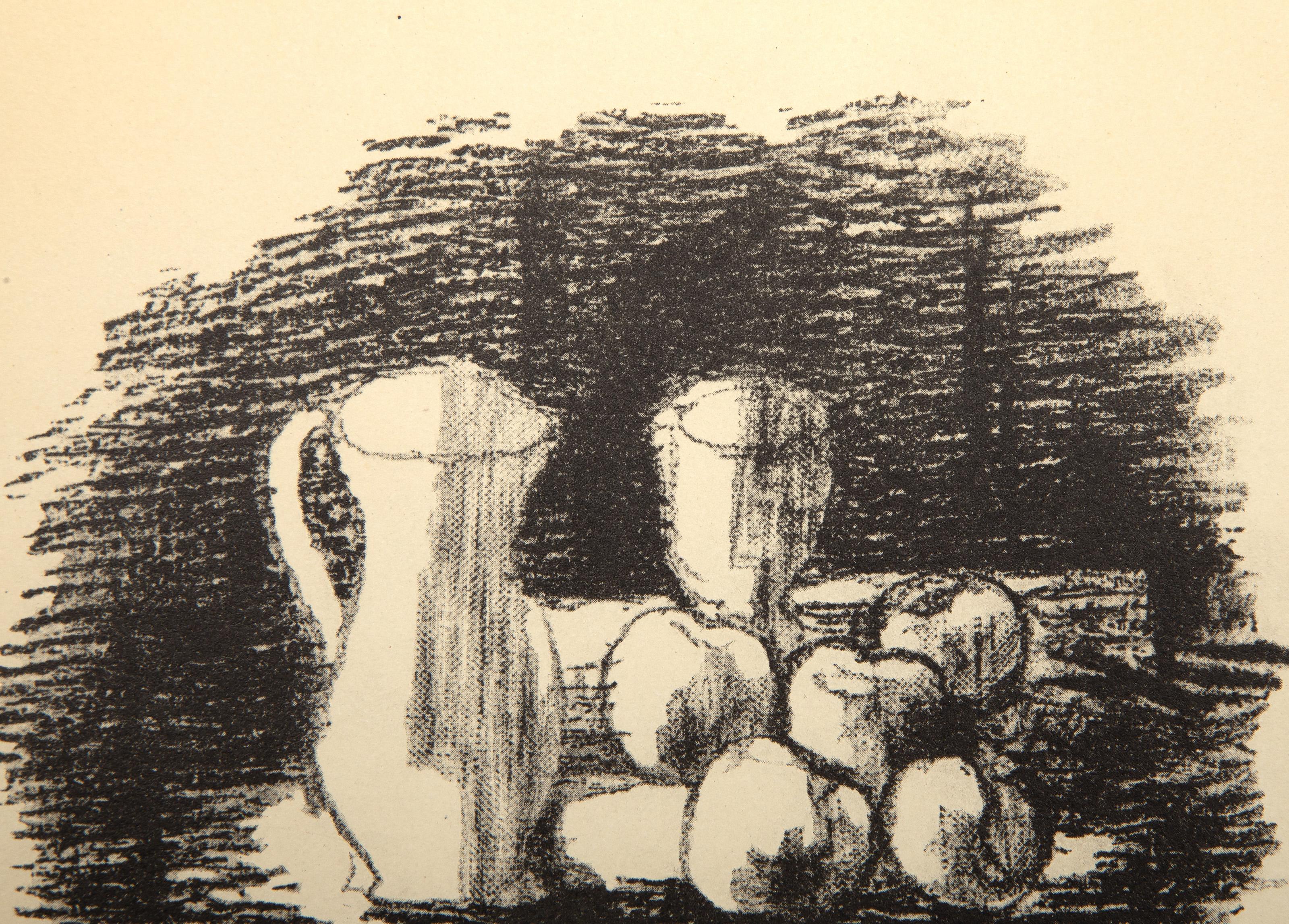 Nature Morte, Modern Offset Lithograph by Georges Braque For Sale 1
