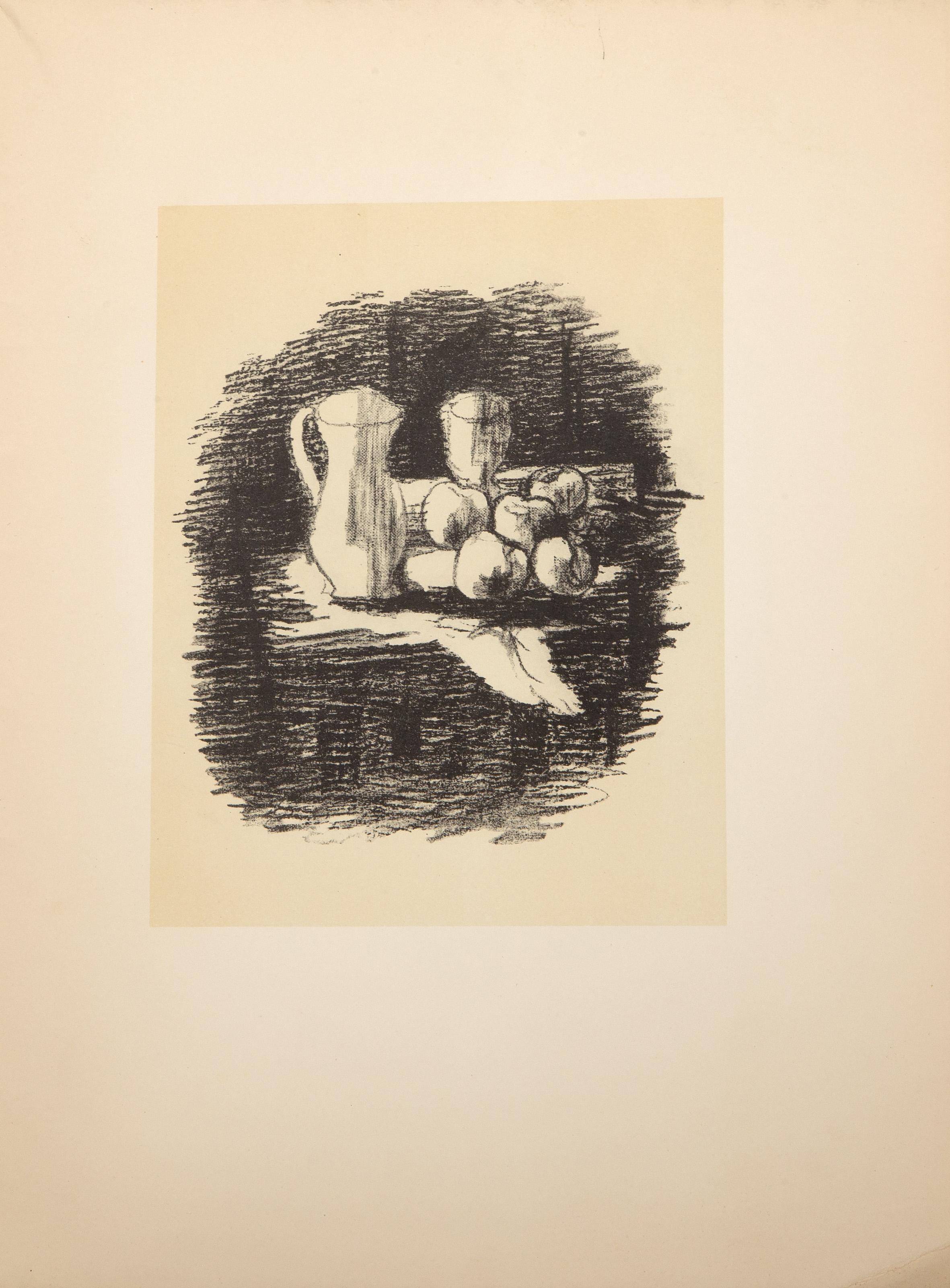 Nature Morte, Modern Offset Lithograph by Georges Braque For Sale 3