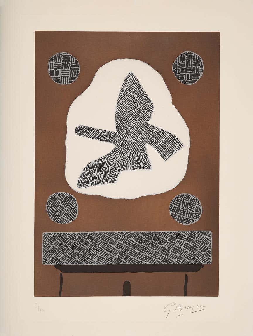 Oiseau de passage - Modern, Etching, Bird, Animal