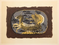 Phaéton, Litografía offset moderna de Georges Braque