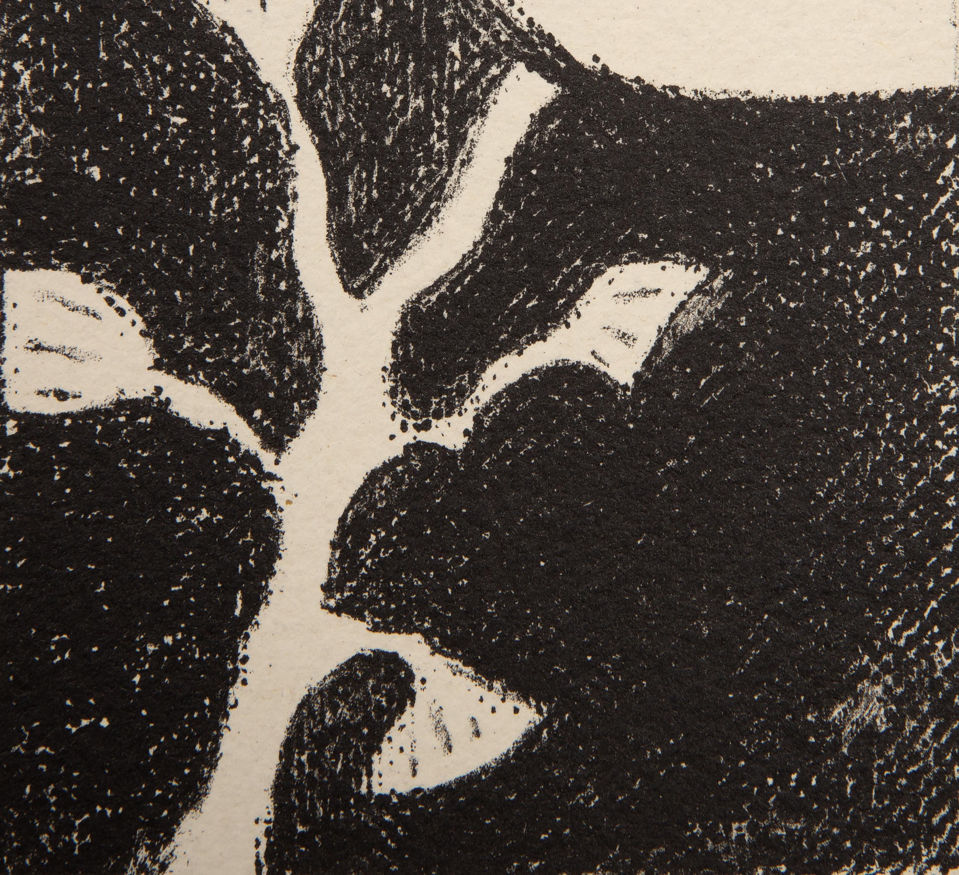 Poesie de mots inconnus, Litografia di Georges Braque 2