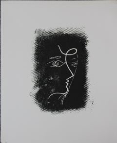 'Profil de Femme' From Souvenirs de Portraits d'Artistes