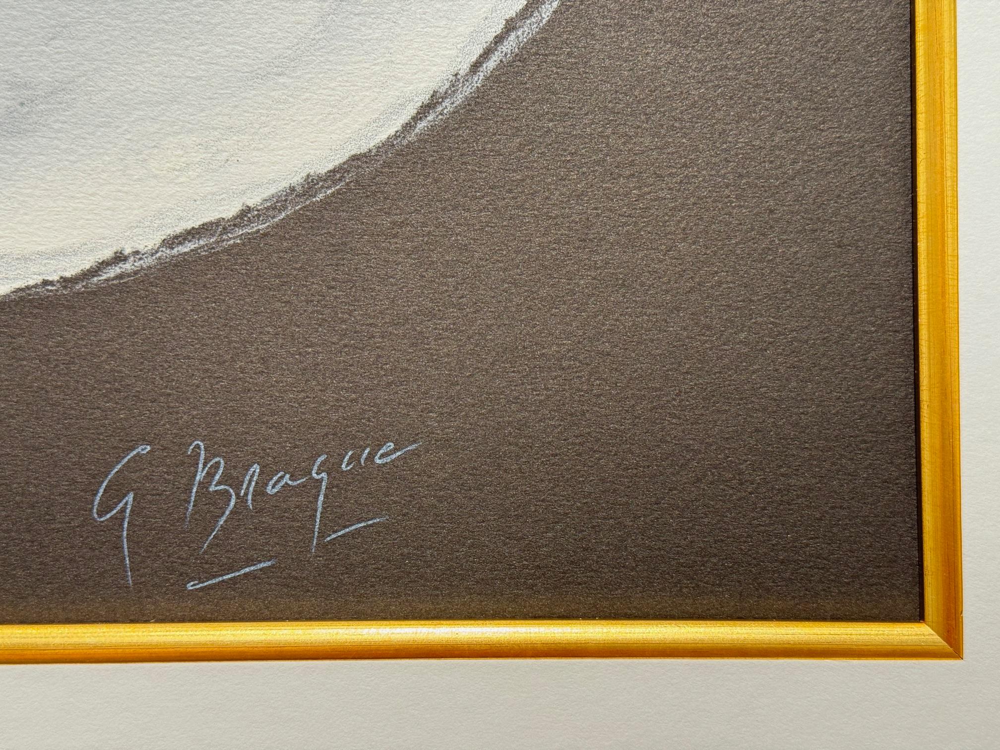 Profil Grec - litografia moderna originale del modernista classico Georges Braque in vendita 2