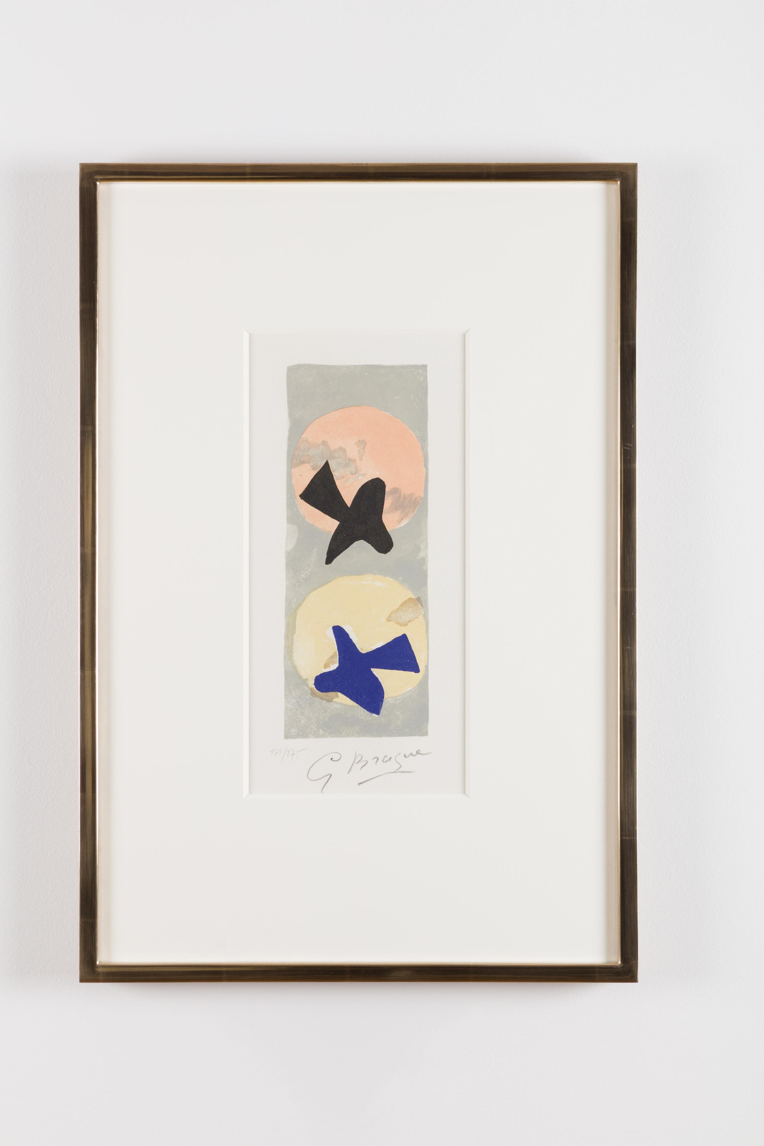 Soleil et Lune II - Print by Georges Braque