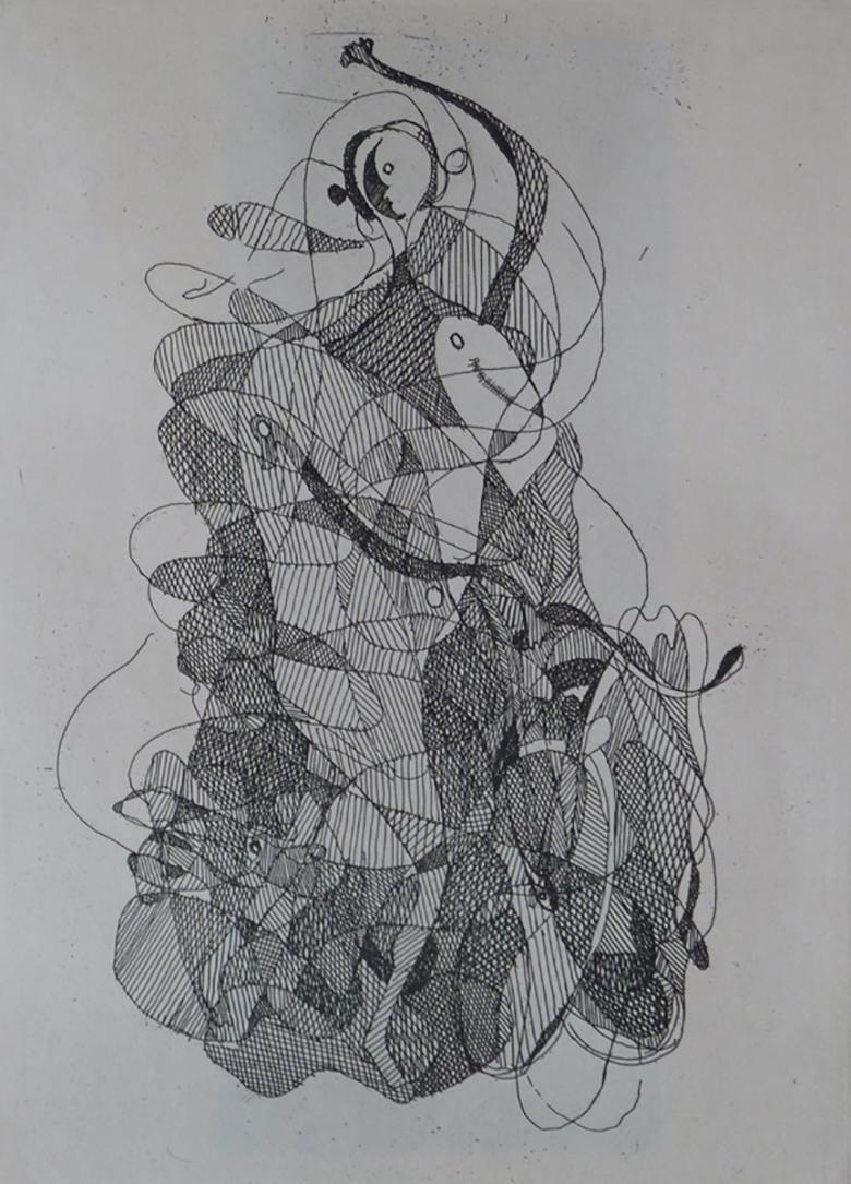 Print di Georges Braque - Il ballo