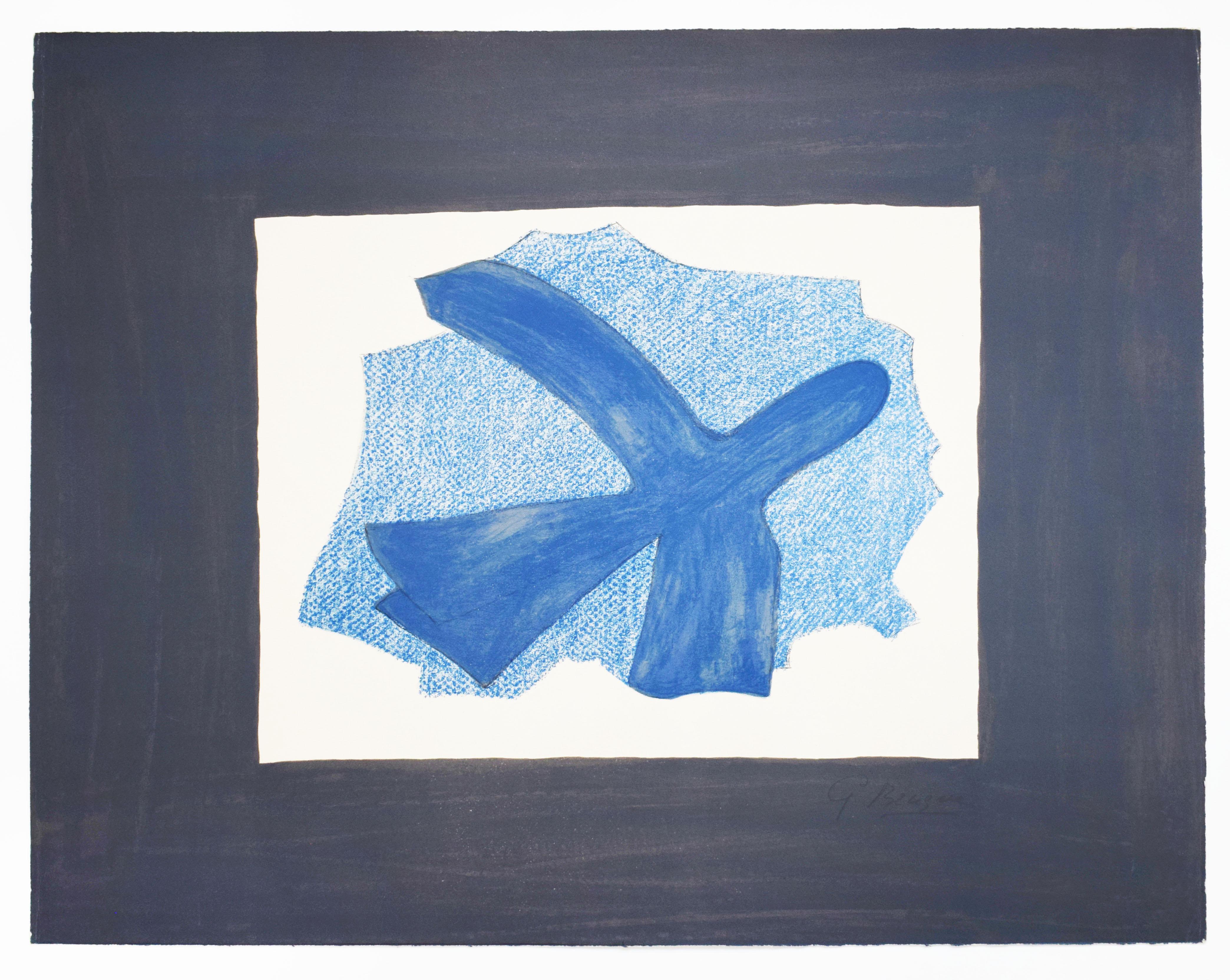 The Flight - French Cubism Bird - Print by Georges Braque