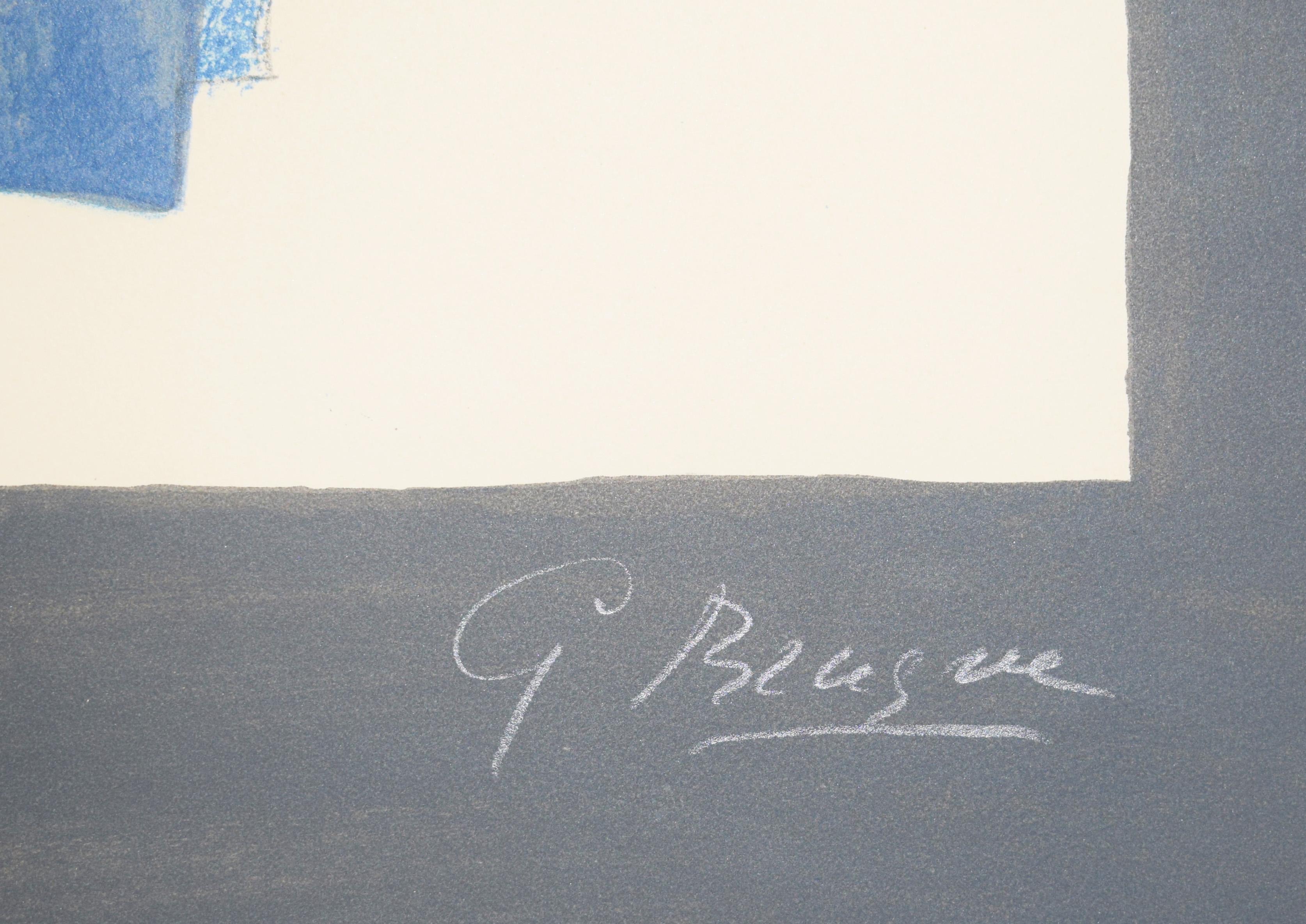 The Flight - French Cubism Bird - Cubist Print by Georges Braque