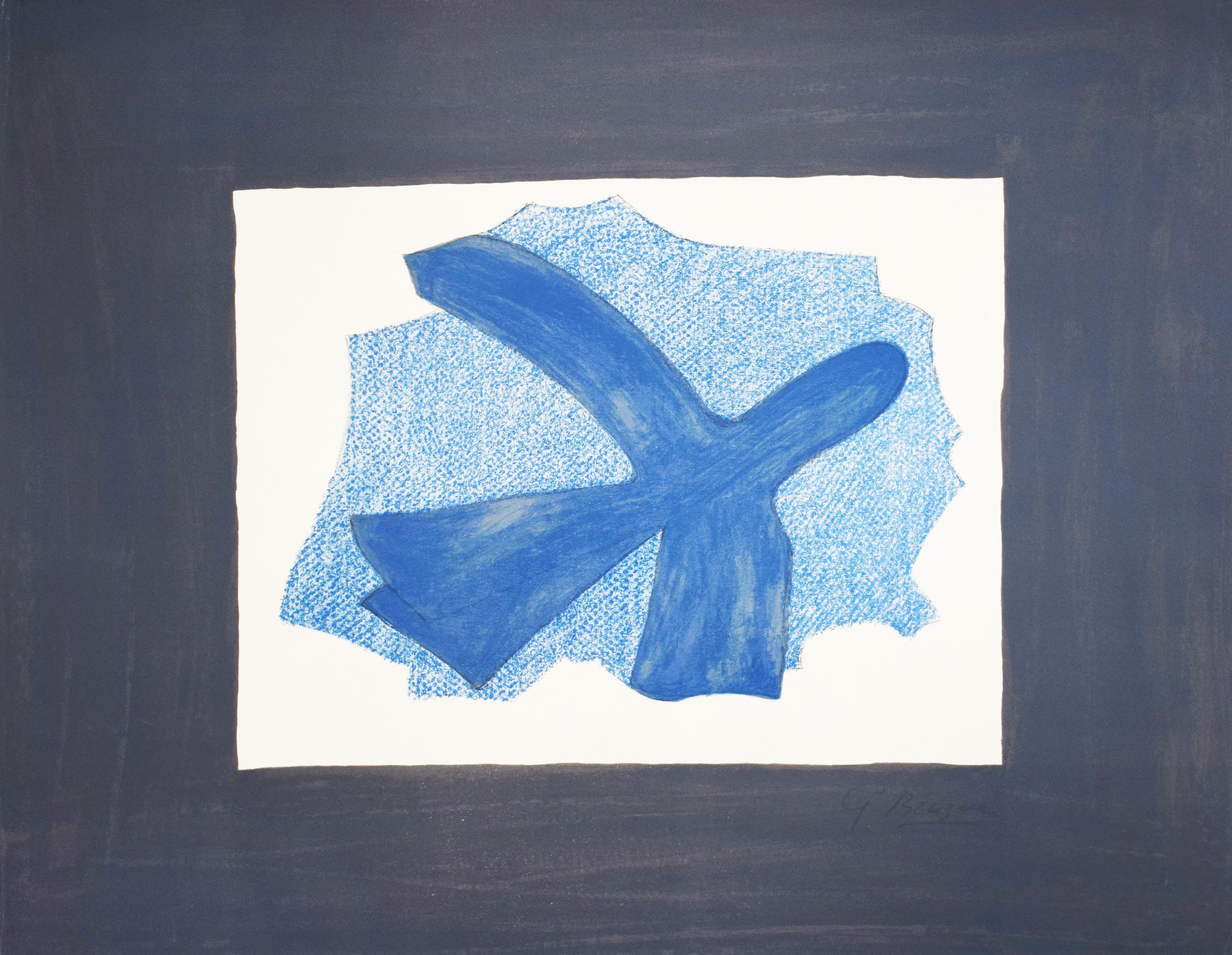 Georges Braque Animal Print - The Flight - French Cubism Bird