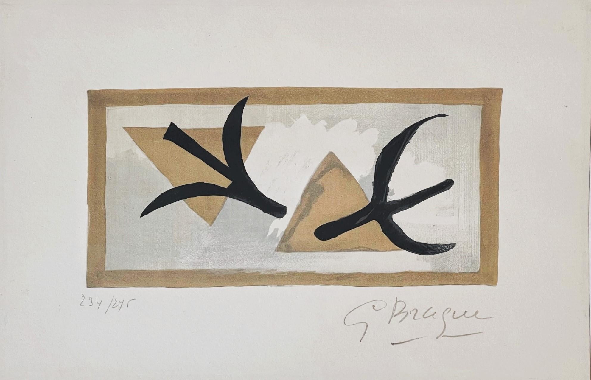Georges Braque Abstract Print - The Martinets