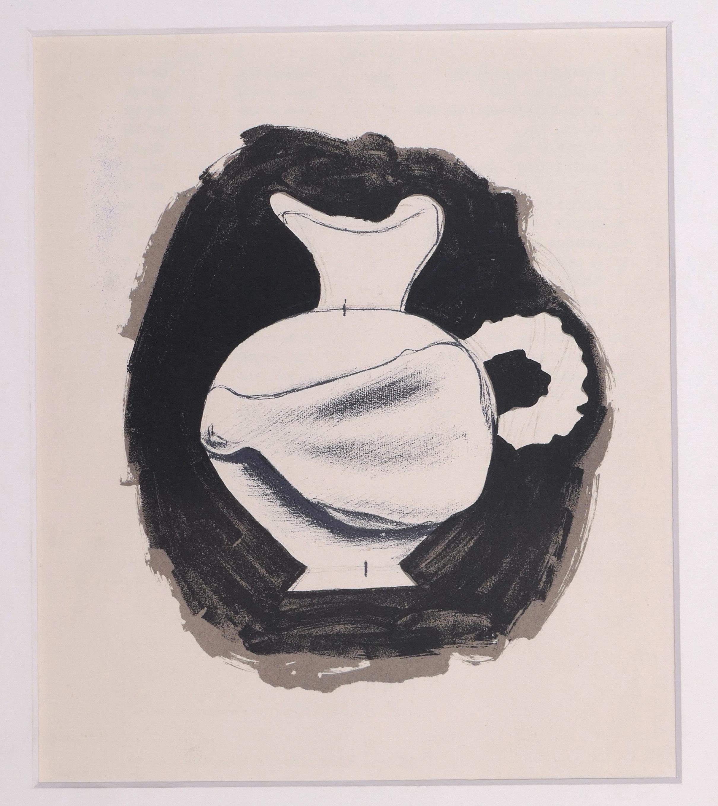 Untitled - Pitcher - Lithograph by Georges Braque - 1959 For Sale 1