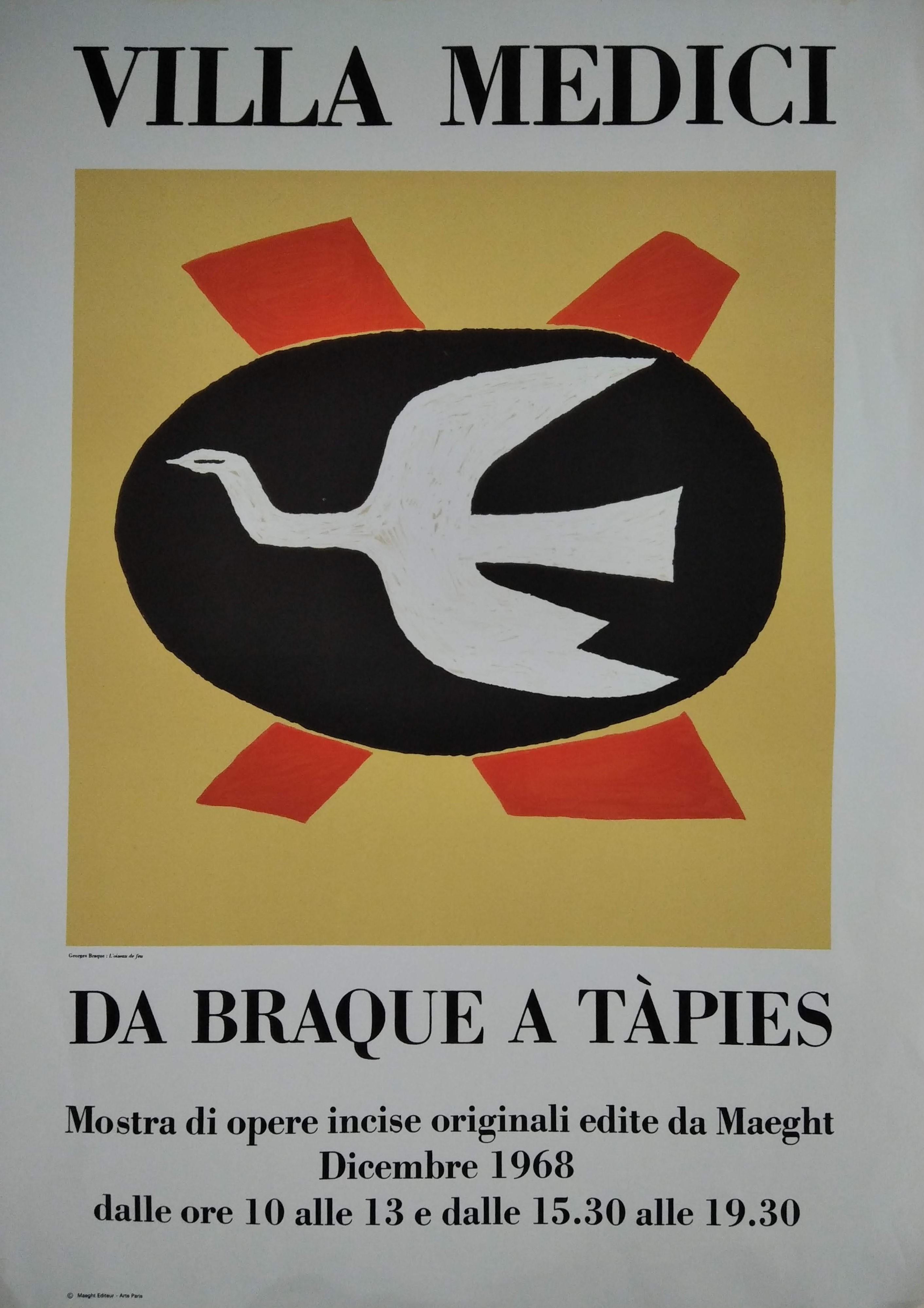 Georges Braque Print - Villa Medici - Da Braque a Tàpies
