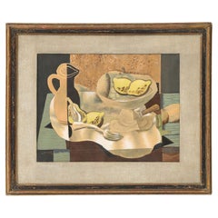 Georges Braque Stillleben, Krug und Zitronendruck