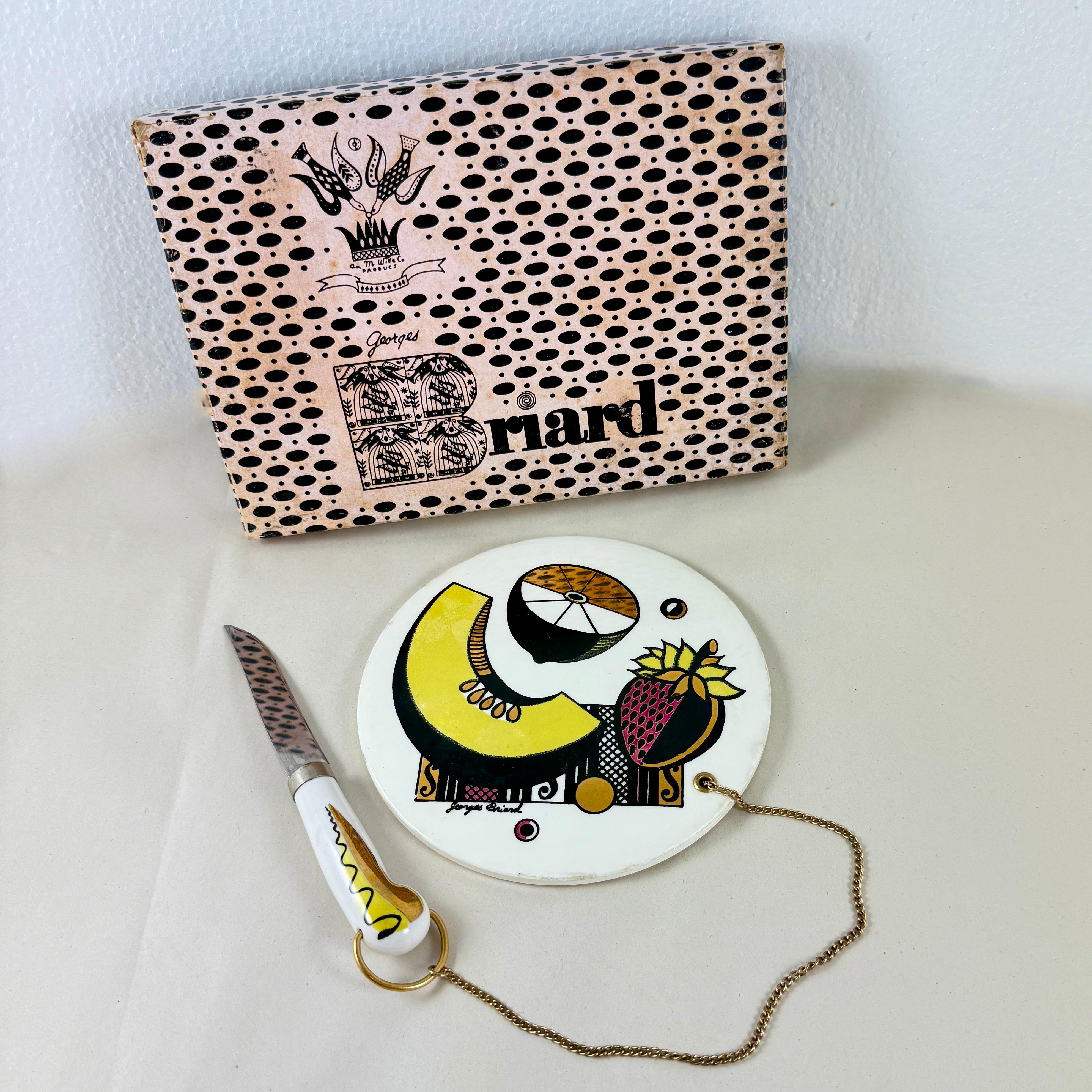 Américain Coffret de fromages Ambrosia de Georges Briard, en boîte en vente